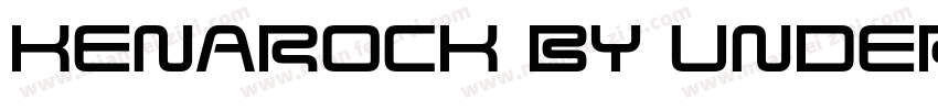 Kenarock by undercoster Regular字体转换